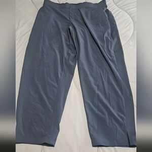 Navy Athleta Brooklyn Mid Rise Ankle Pant